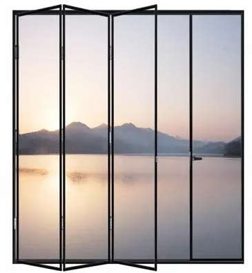 舟山极窄折叠门